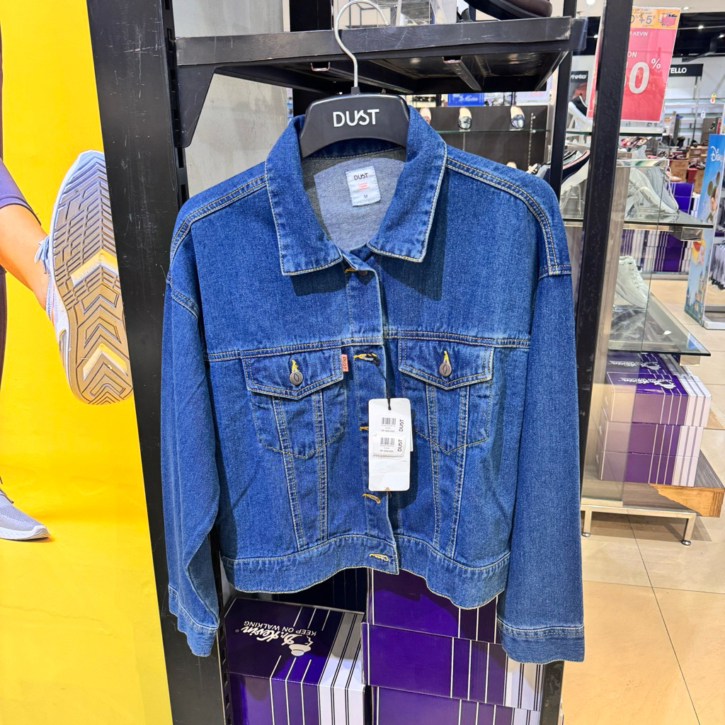 DUST - SALE Jaket Jeans Denim Wanita (S-XL)