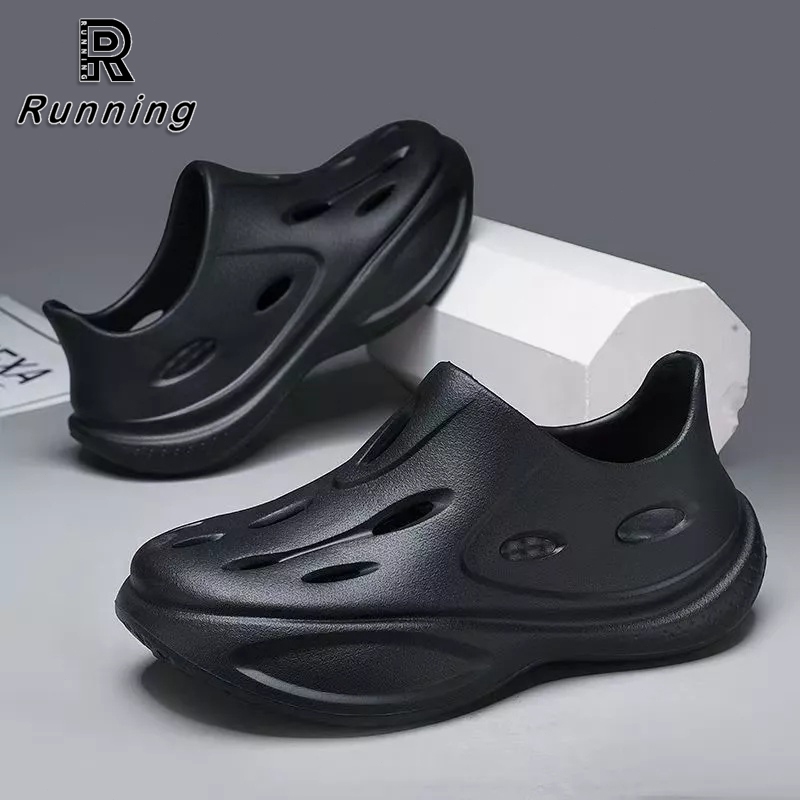 [Running] Sandal Sepatu Olahraga Luar Ruangan Pria Sendal Baim Clog Terbaru 2025 Slip On Sepatu Sand