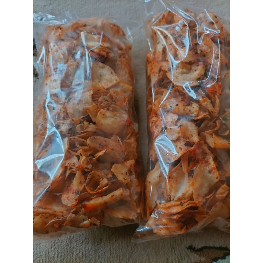 

Kerupuk Talas Balado Udang
