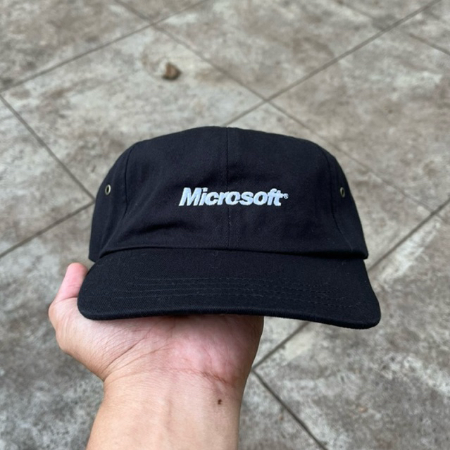 Vintage Microsoft Baseball cap adjustable .