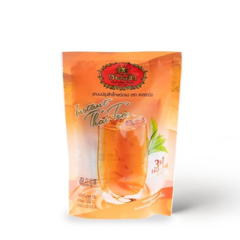 

SDF Thai Tea Instant 3 in 1 Chatramue 100 gram (5 saset x 20 gram)
