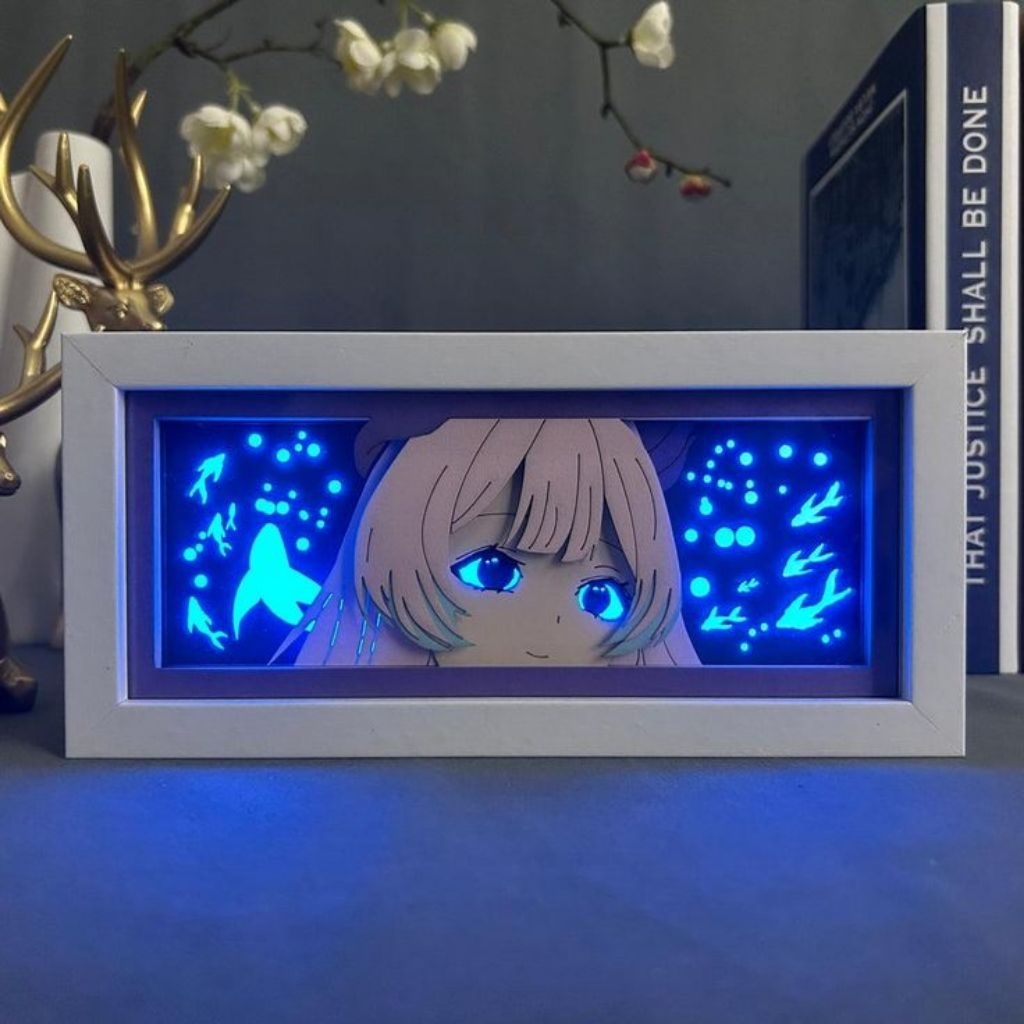 Anime Lightbox 3D Genshin Impact