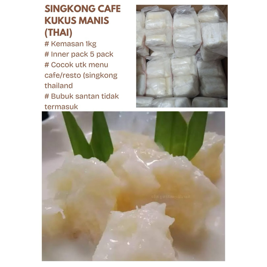 

Singkong Cafe Khusus Manis