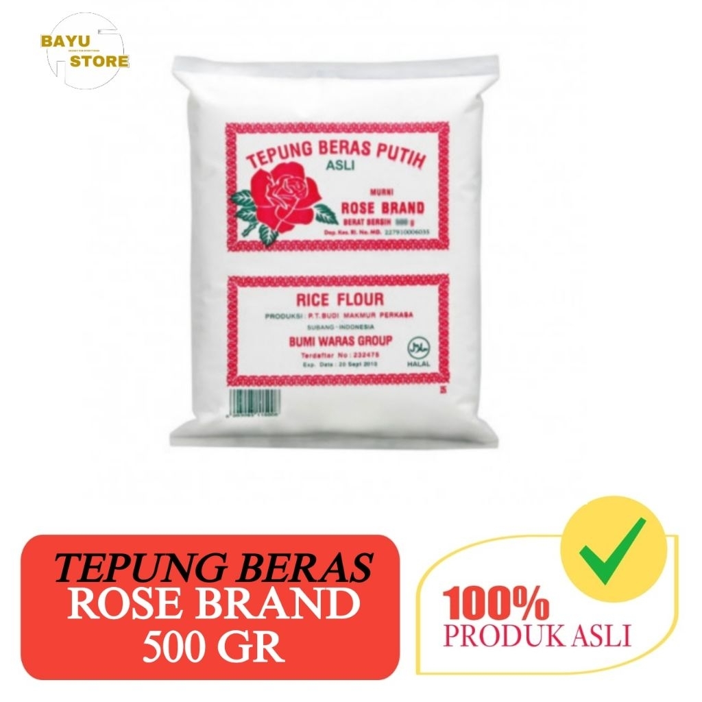 

Rose Brand Tepung Beras 500 gr