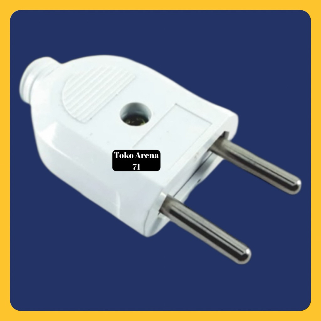 Pioline Steker Gepeng Colokan Steker Biasa Pioline - PSA607-G