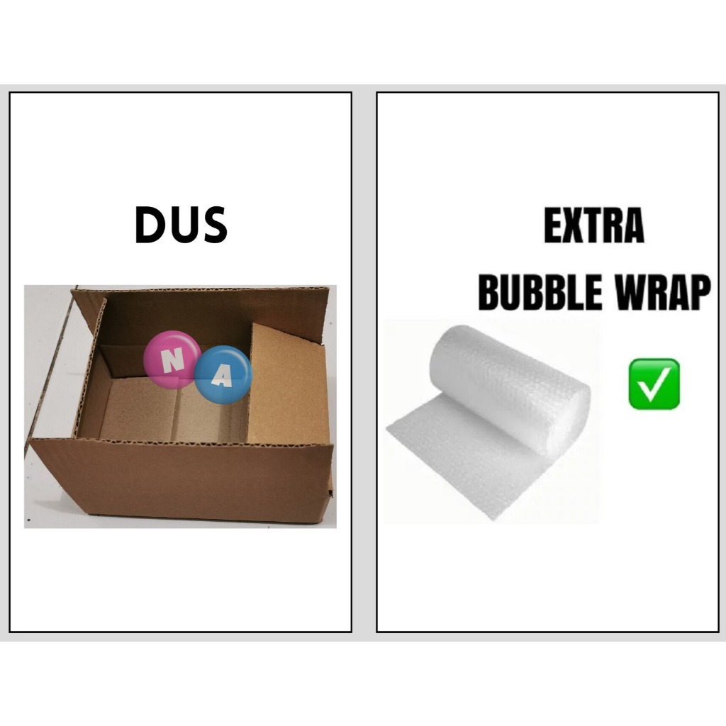 

Bubble dan DUS tambahan - Packing Bubble