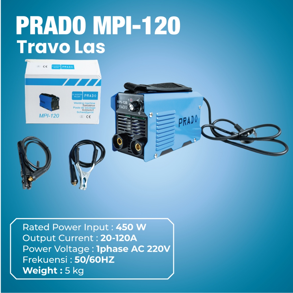 Prado MPI-120 Mesin Travo Las Listrik