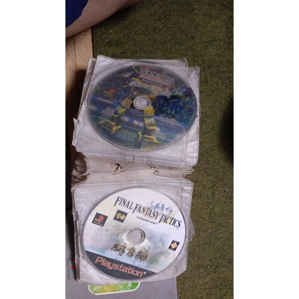 Kaset PS1 Acak bekas Untested