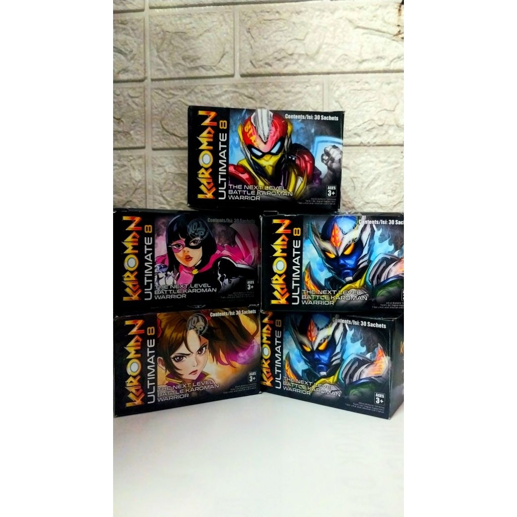 KAROMAN 3D ISI 30 PCS & 10 PCS  / KARTU KAROMAN IMMORTAL 7 / KAROMAN INFINITY 6 / KAROMAN ULTIMATE 8