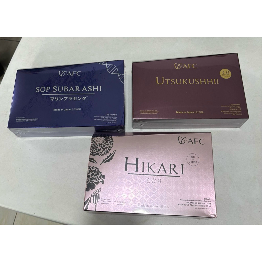 Subarashi Utsukushi 2box