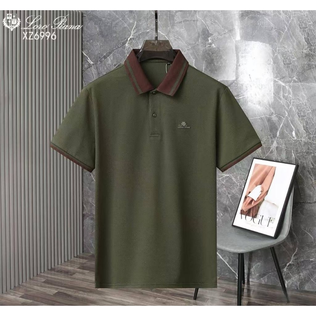 KAOS KERAH PRIA BRANDED IMPORT