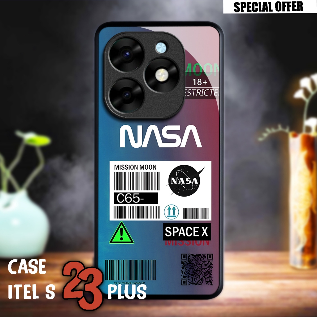 Bonanza - Case Itel S23 Plus   - Case Custom - Kesing Hp Itel S23 Plus Terlaris - Fashion Kesing - B