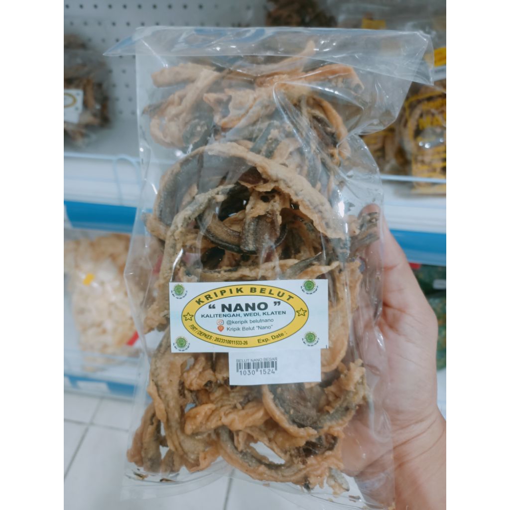 

Kripik Belut Nano 200gr