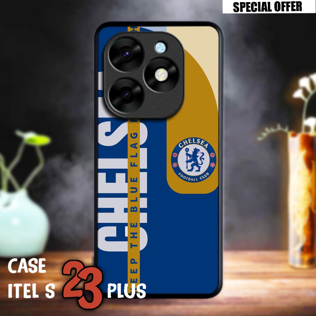 Bonanza - Case Itel S23 Plus   - Case Custom - Kesing Hp Itel S23 Plus Terlaris - Fashion Kesing - B