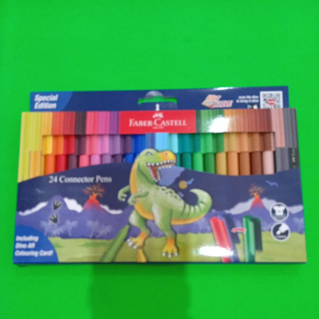 

Connector Pen Faber Castell set 24 Dino Special Edition