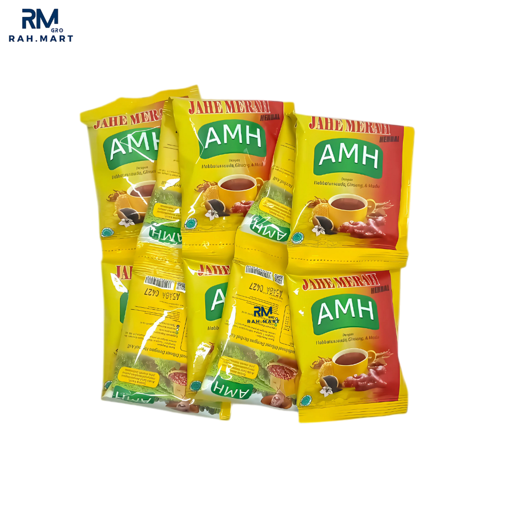 

Jahe Merah AMH Super Habbatussauda Sachet 20gr (Isi:10)
