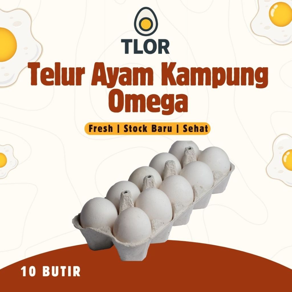 

TELUR AYAM KAMPUNG OMEGA 10 butir