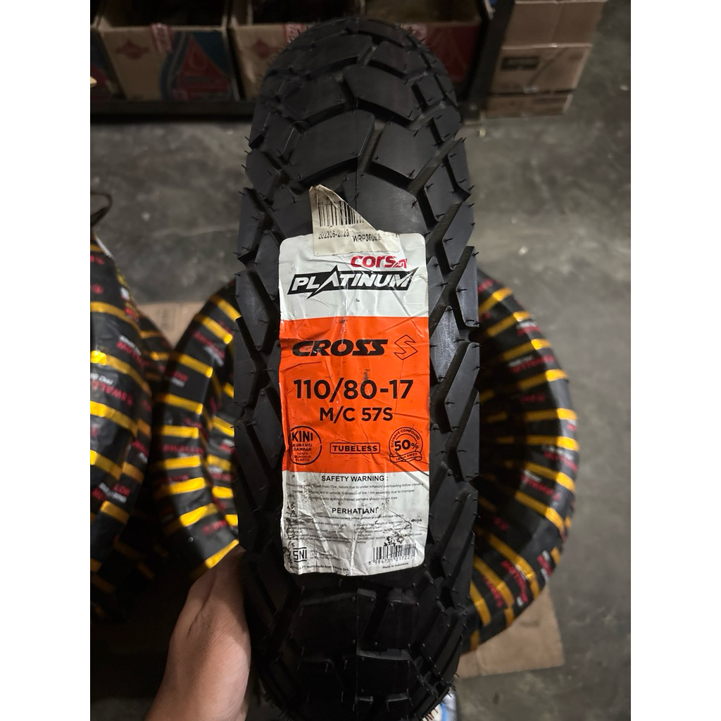 CORSA PLATINUM CROSS S 110/80 RING 17 TUBELESS