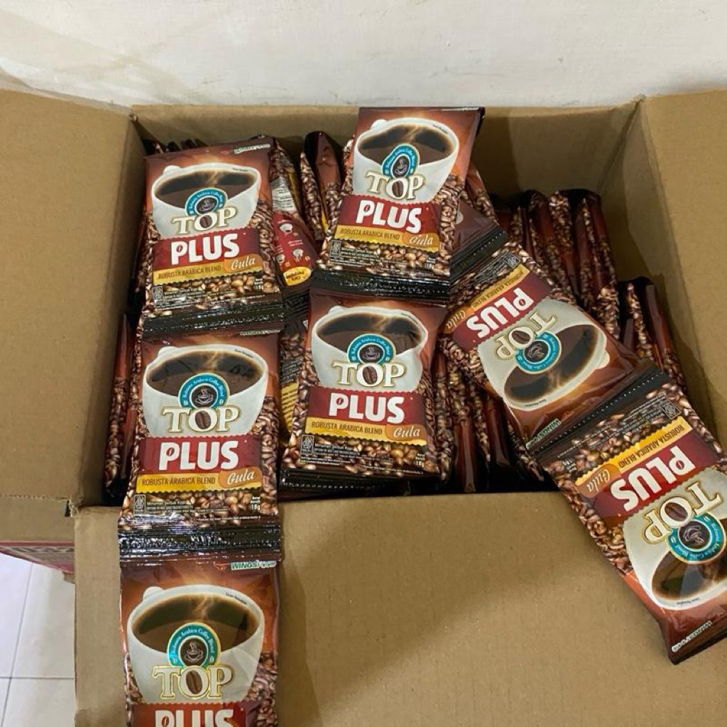 Kopi Top Plus Gula 1 Dus