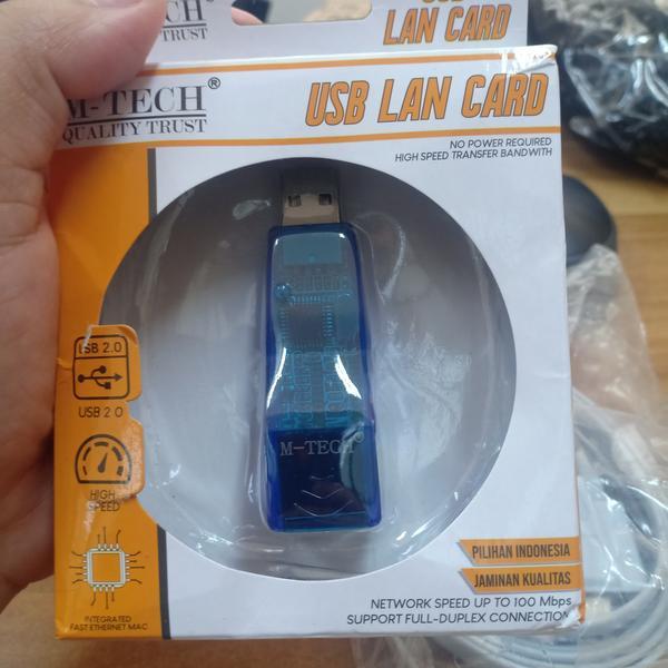 USB LAN RJ45 Ethernet Adapter dongle usb to rj45 transaparan / Converter USB to LAN RJ45