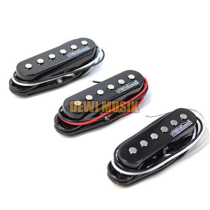 SPUL GITAR ELEKTRIK WILKINSON TELECESTER SATU SET AG702 / ELECTRIC GUITAR PICKUP (SC2941)
