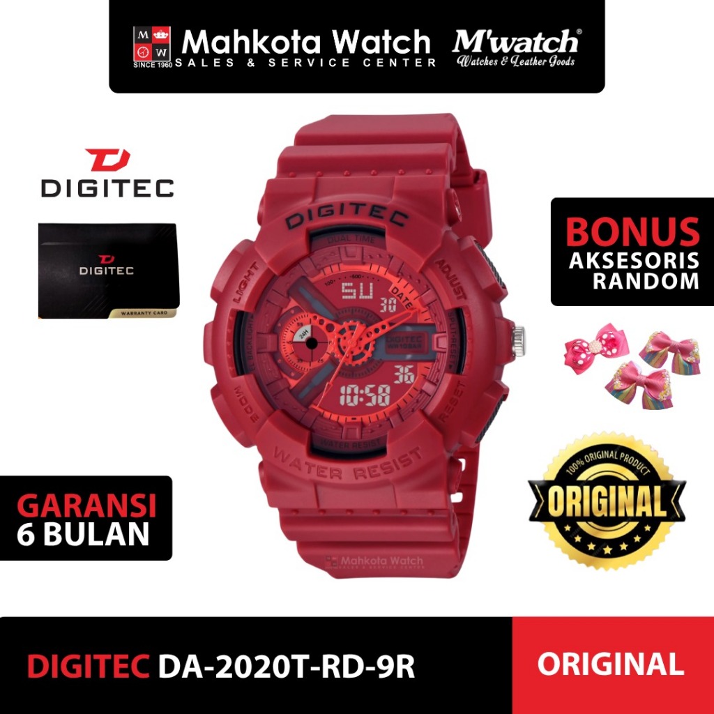 DIGITEC DA-2020T DA-2030T DA-2120T JAM TANGAN PRIA SPORTY