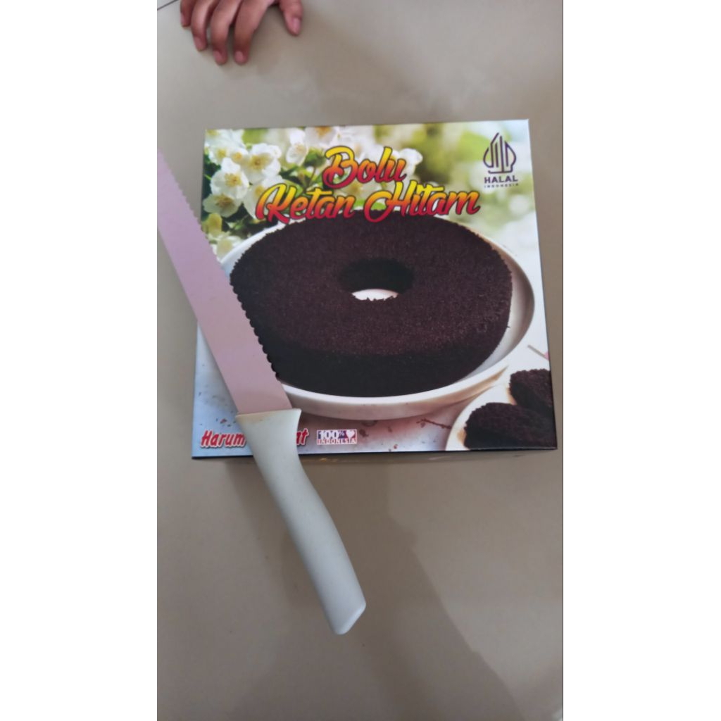 

Bolu Ketan Hitam Keju Lumer