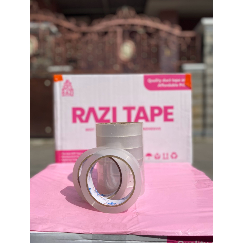 

lakban/solasi bening 24mm*72yard 1slop 6pcs