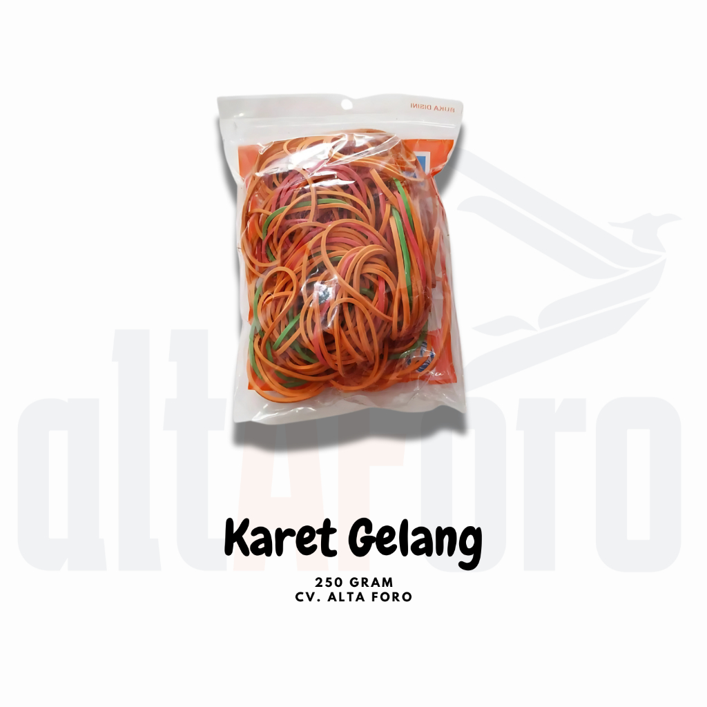 

Karet Gelang Pentil Lubang Besar Isi 350 Gr - Warna Merah, Hijau, Kuning Dan Mix