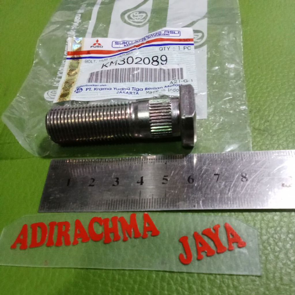 baut roda canter/PS engkel kanan ori