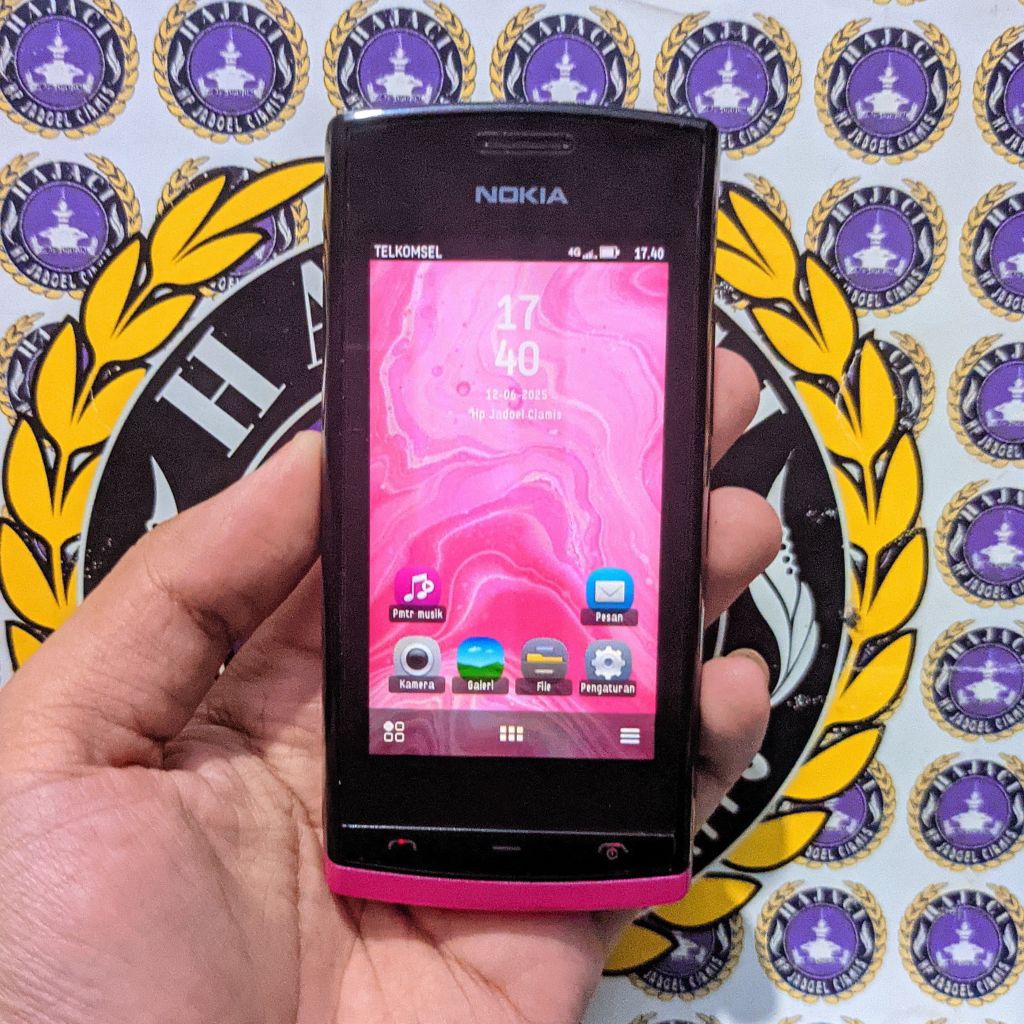 Nokia 500 N500 Symbian Belle Pink Bukan Nokia N8 , Nokia E7 , Nokia E63 , Nokia E72 , Nokia E71