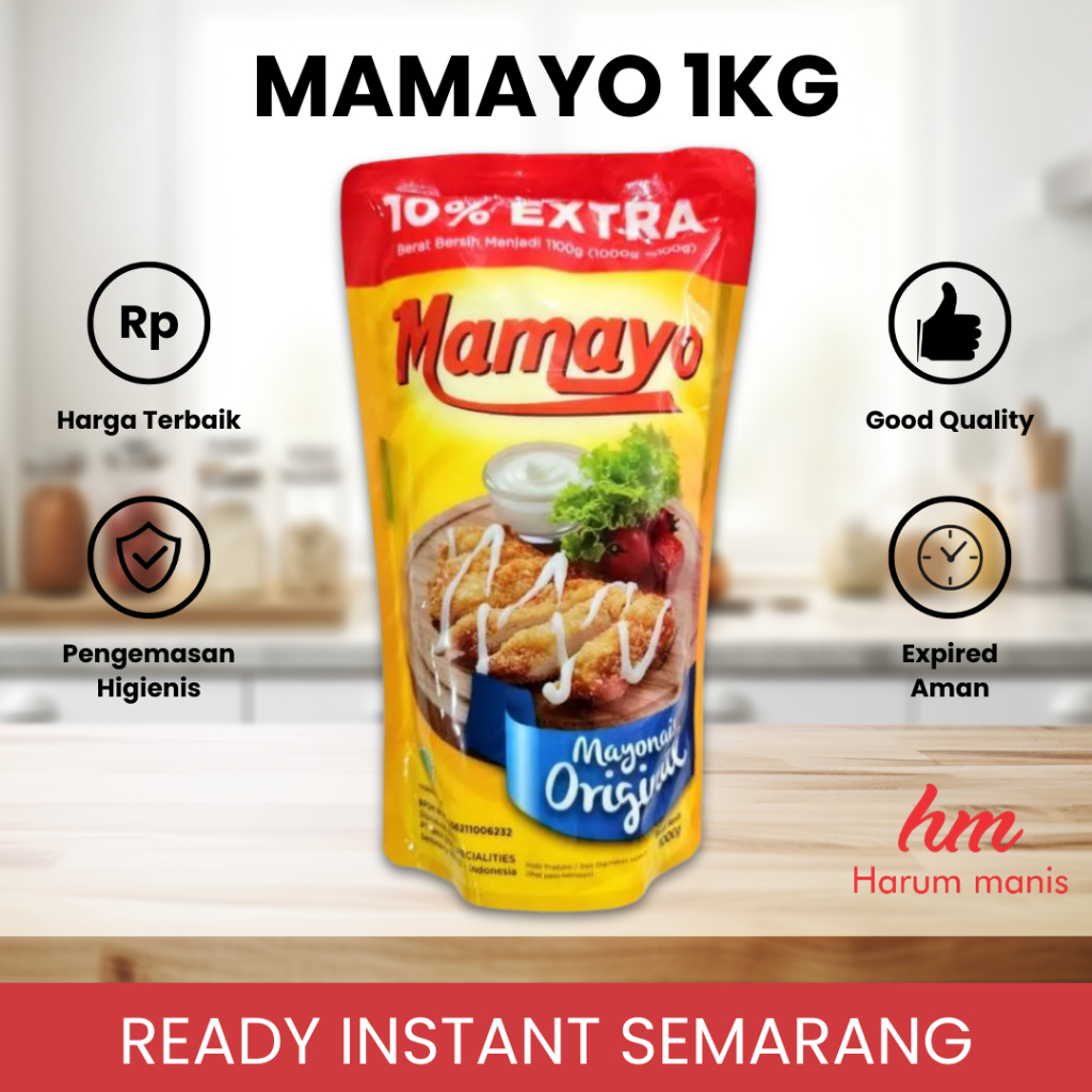 

Mamayo Mayonaise / Mayones 1kg Instant Semarang