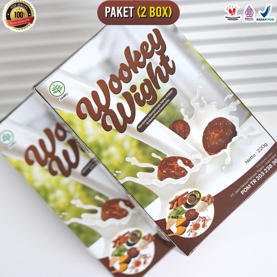 

BISA COD Wookey Weight Susu Penambah Berat Badan Paket Isi 2 Box