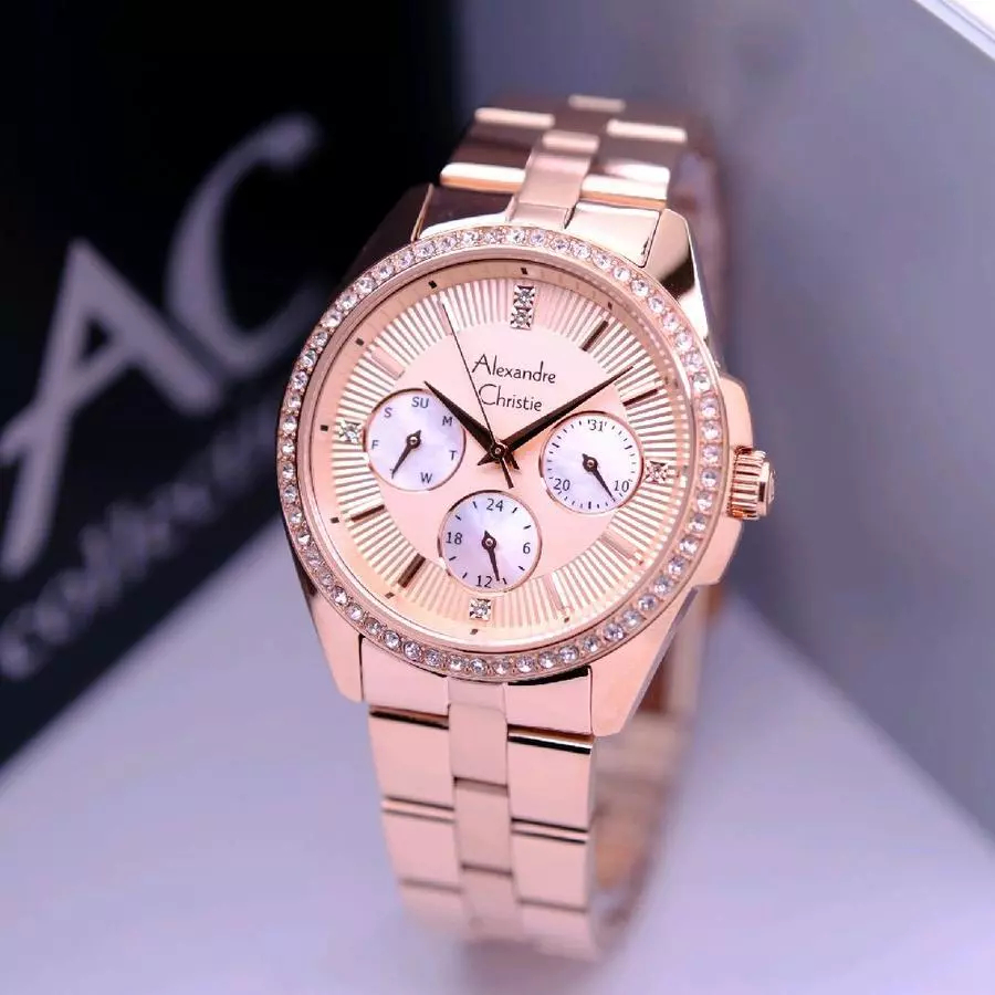 ORIGINAL JAM TANGAN ALEXANDRE CHRISTIE WANITA AC GARANSI RESMI ALEXANDER CRISTIE 2949 2a53 2A59 2A60