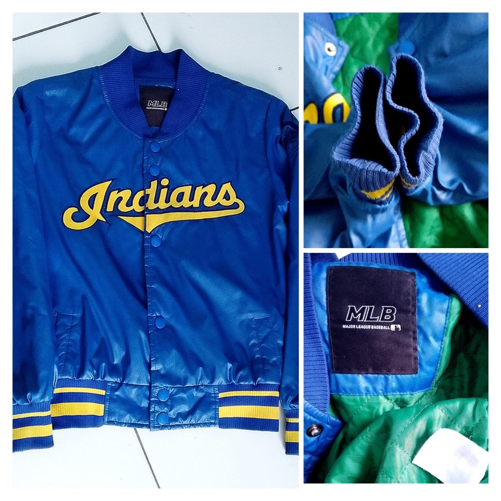 Varsity MLB INDIANS Blue