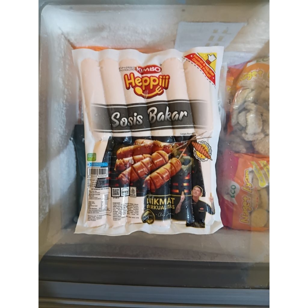 

Kimbo Heppy sosis bakar Ori mini 550gr