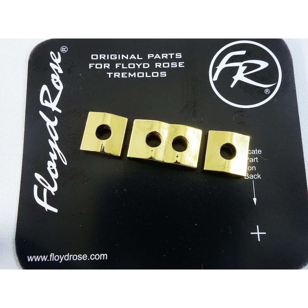 Floyd Rose Original 7-String Nut Clamping Blocks Gold FR7NCBG3P