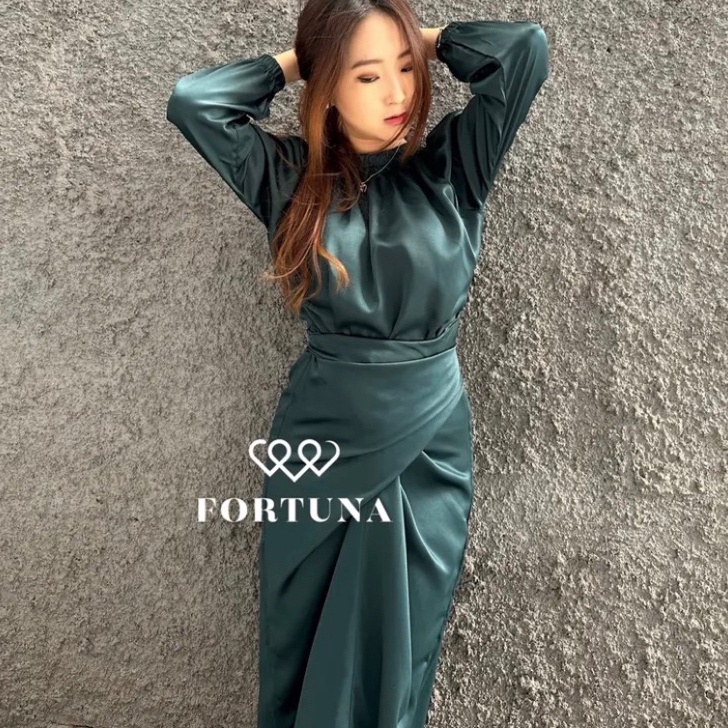 Hot Fortuna Dyra 3 Ways Dress Lilit Lebaran  Baju Bridesmaids  Dres Sabrina Baju Muslim Gamis Wanita