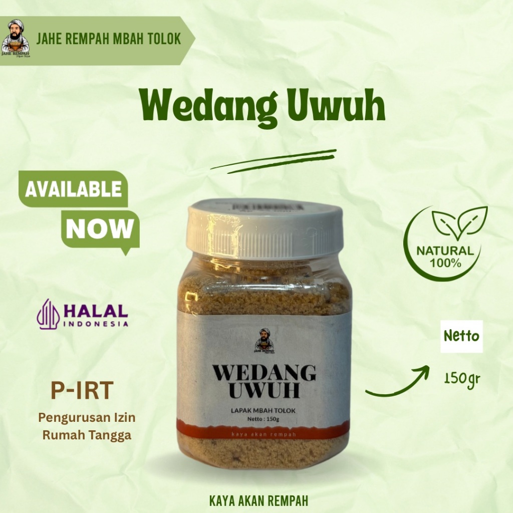 

WEDANG UWUH UNTUK MENGATASI MASUK ANGIN DAN MENGHANGATKAN TUBUH