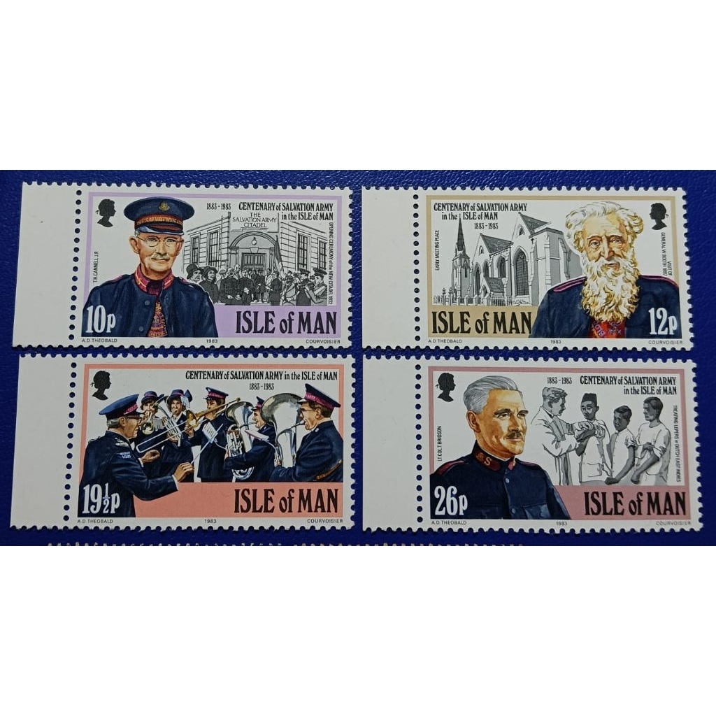 

Prangko Lawas LN Isle Of Man 4 Keping