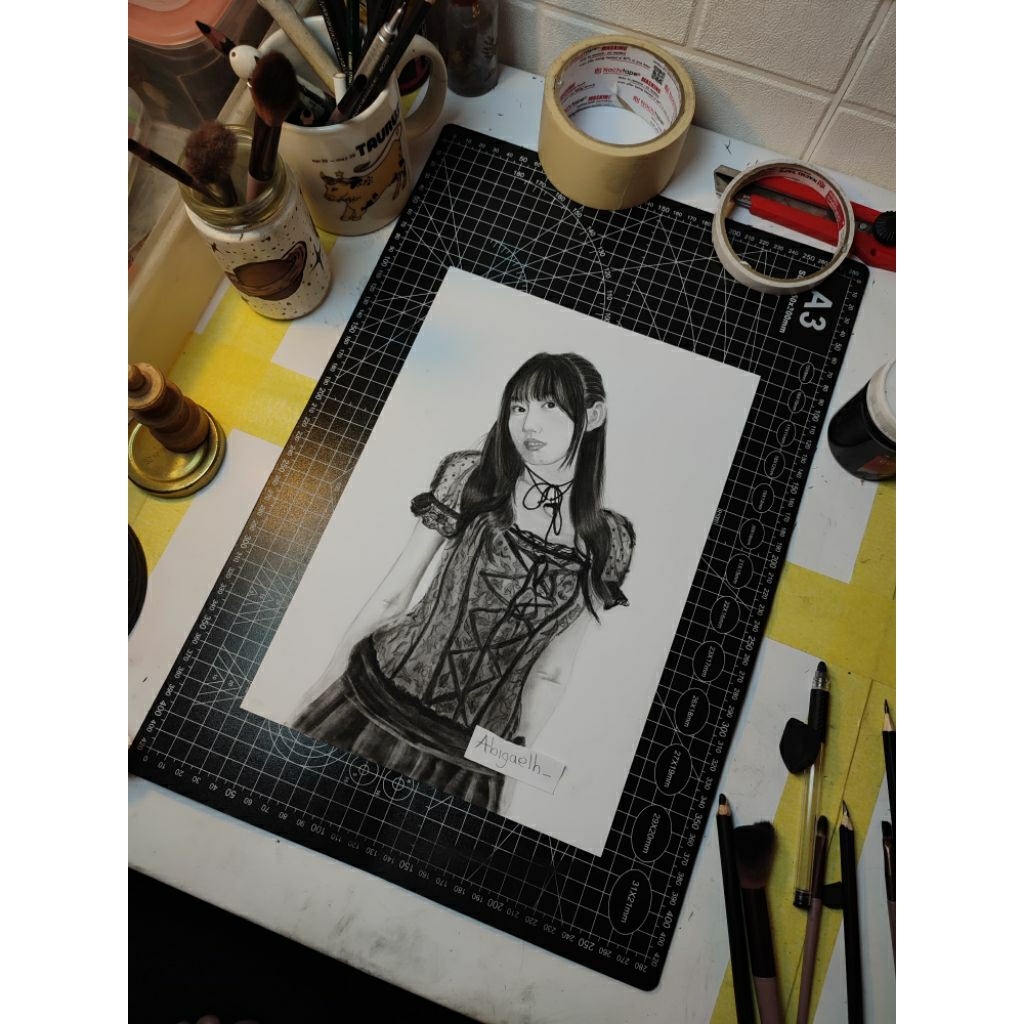 

Sketsa Wajah Jessi JKT48 Ukuran A4