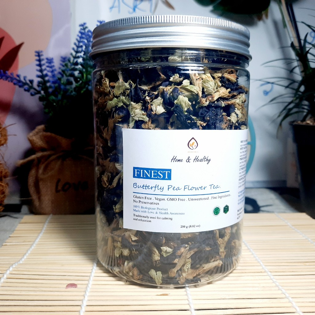 

BENUTRIVA Butterfly Pea Tea Import / Teh Bunga Telang / Teh Insomnia 250gr - 1 Kg