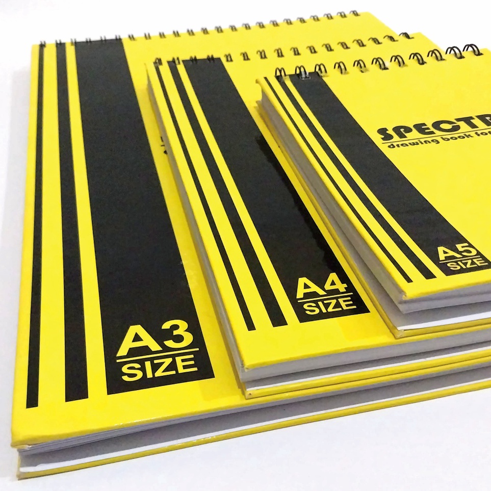 

KODE K33N Drawing Book Spectrum A5 A4 A3 Buku Sketsa Cover Tebal Art Design Paper Book