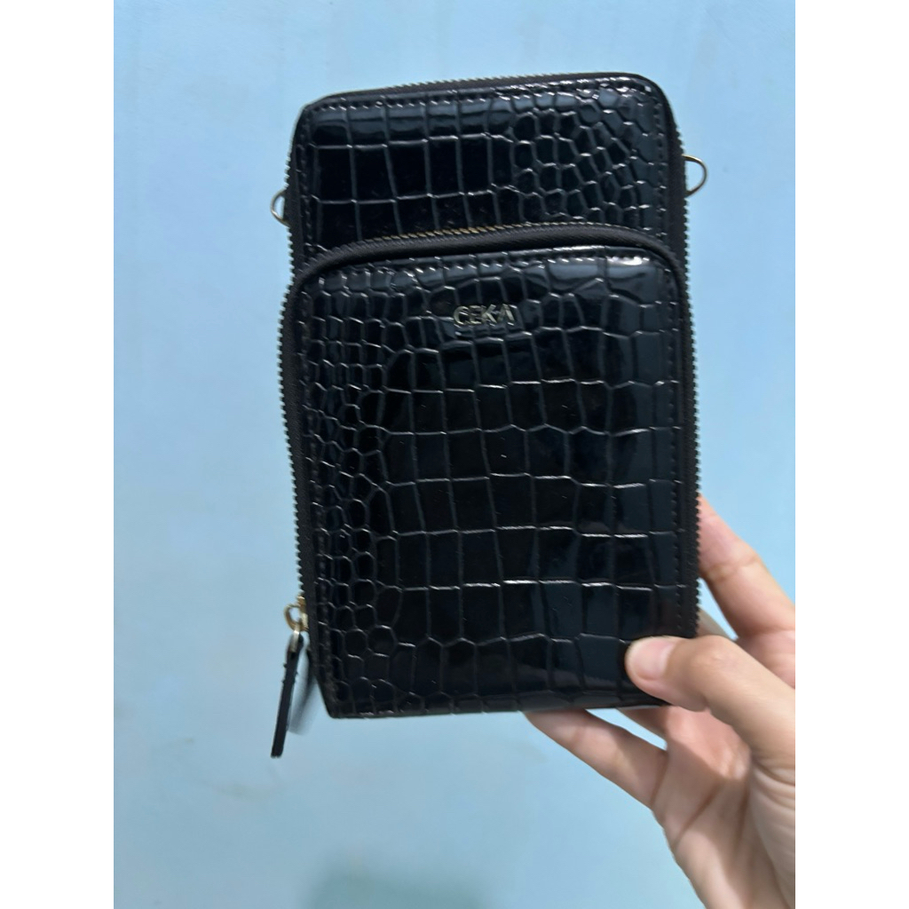 Preloved Tas Ceka Warna Hitam