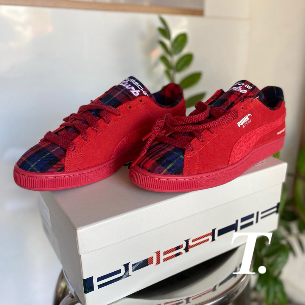 PUMA SUEDE Classic Tartan X PORSCHE