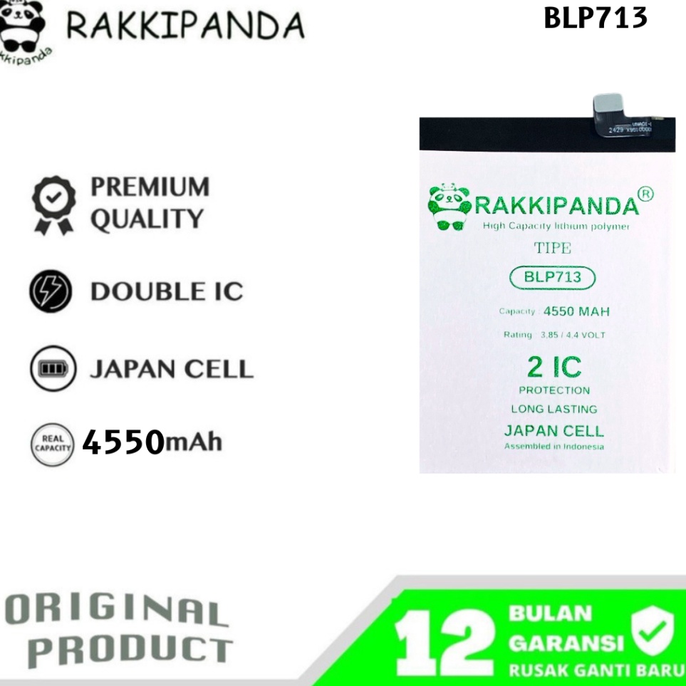 KODE P36H RakkiPanda  BLP713 Realme 3 Pro Batre Batrai Baterai