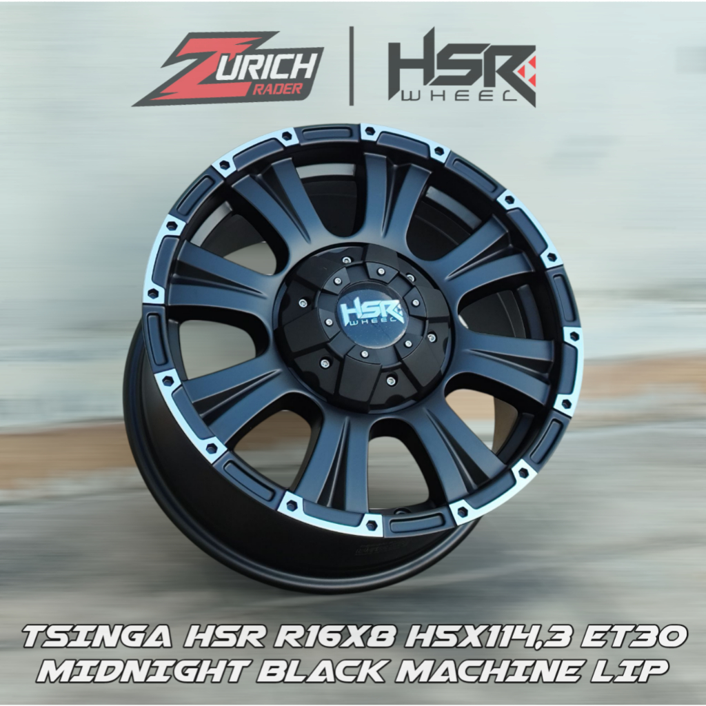 Velg Mobil Hsr Tsinga Ring 16 Untuk Cortez Xpander L300 Kuda Stream Xl7 Xover Innova Brv Terios