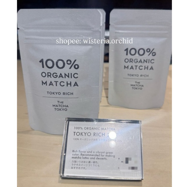 

THE MATCHA TOKYO RICH MATCHA POWDER ORIGINAL JEPANG