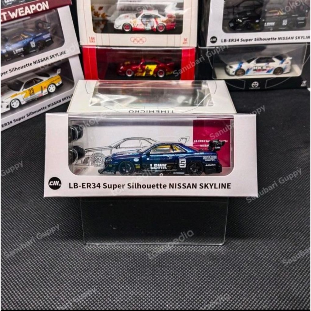 Cm Model Nissan Skyline R34 LB Silhouette