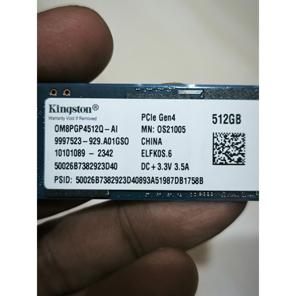 Ssd m.2 KINGSTONE 512GB GEN4x4 2280